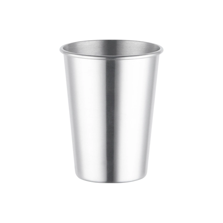 Verre à boire empilable pour bière pong personnalisé, tasse d'eau, petit verre à shot, gobelet en métal, verre en acier inoxydable.