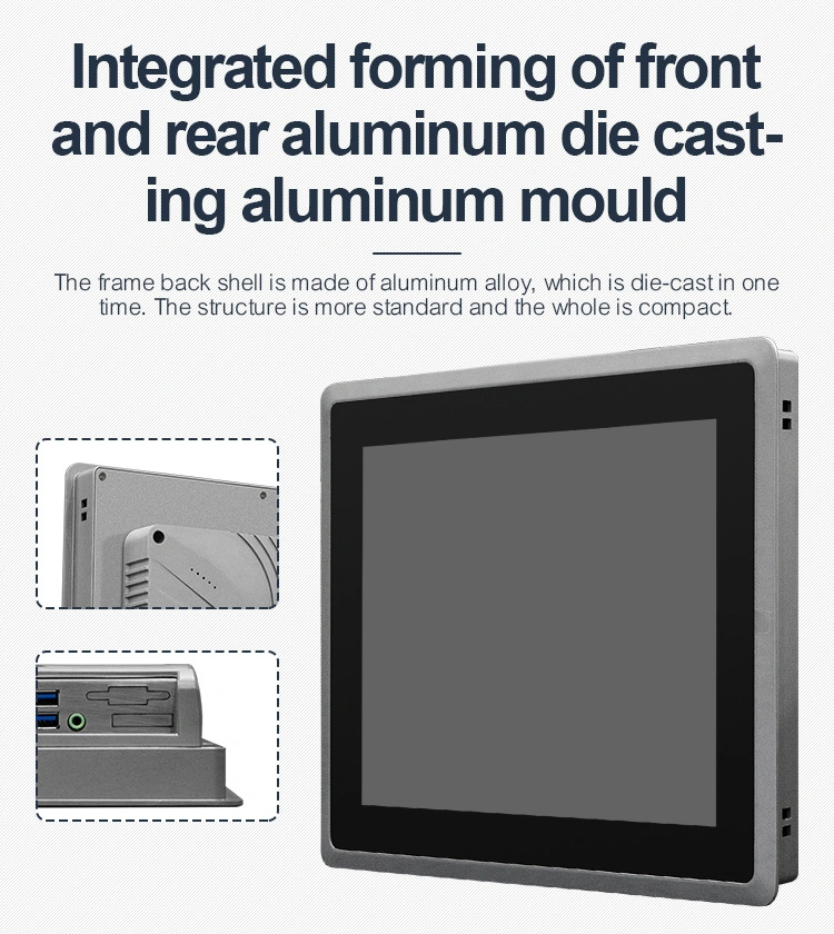 Industrie-Computer IP65 Wasserdicht Edelstahl Android Windows Industrie-Tablet Panel PC 7 10,1 15 21 Zoll Touchscreen Alle In einem PC Industrie-Panel-PC