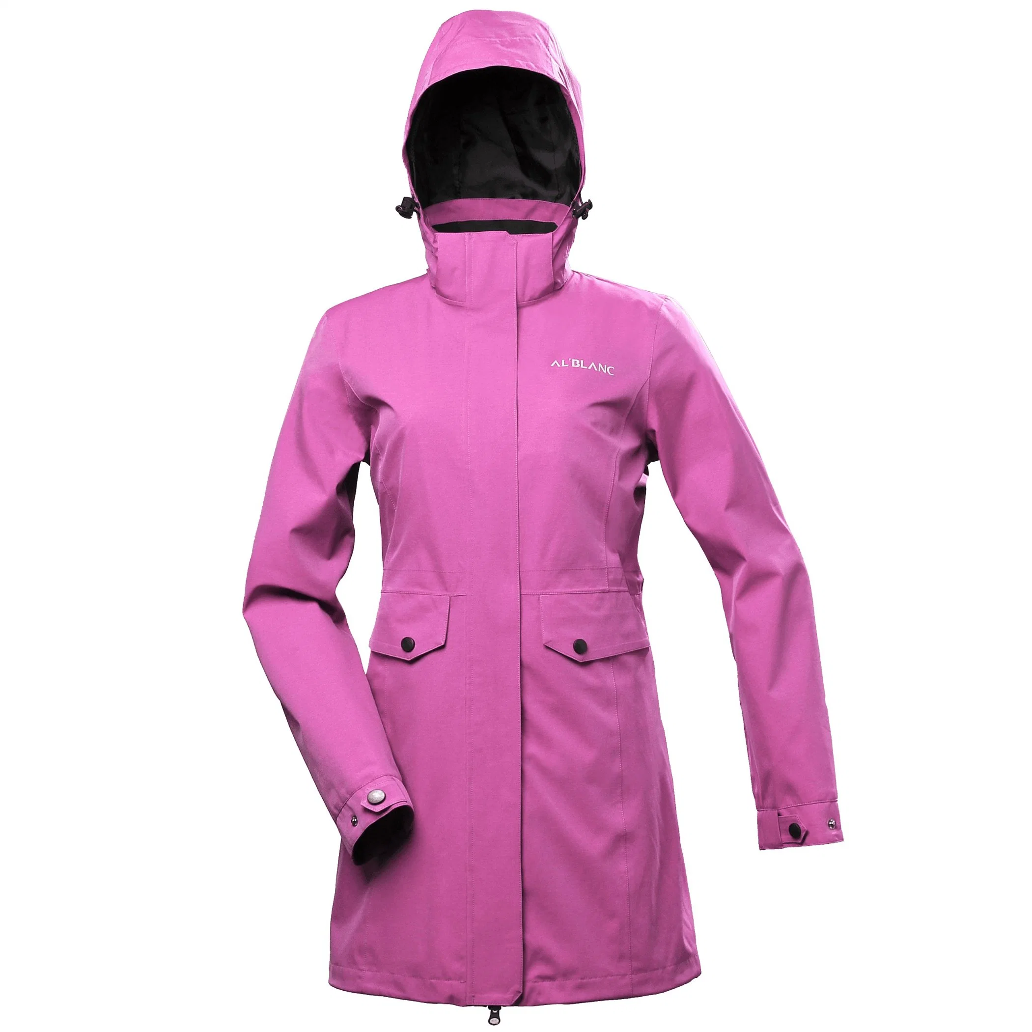 Women's Windproof and Waterproof Single-Layer Hardshell Jacket Women's Outdoor Hiking Wear