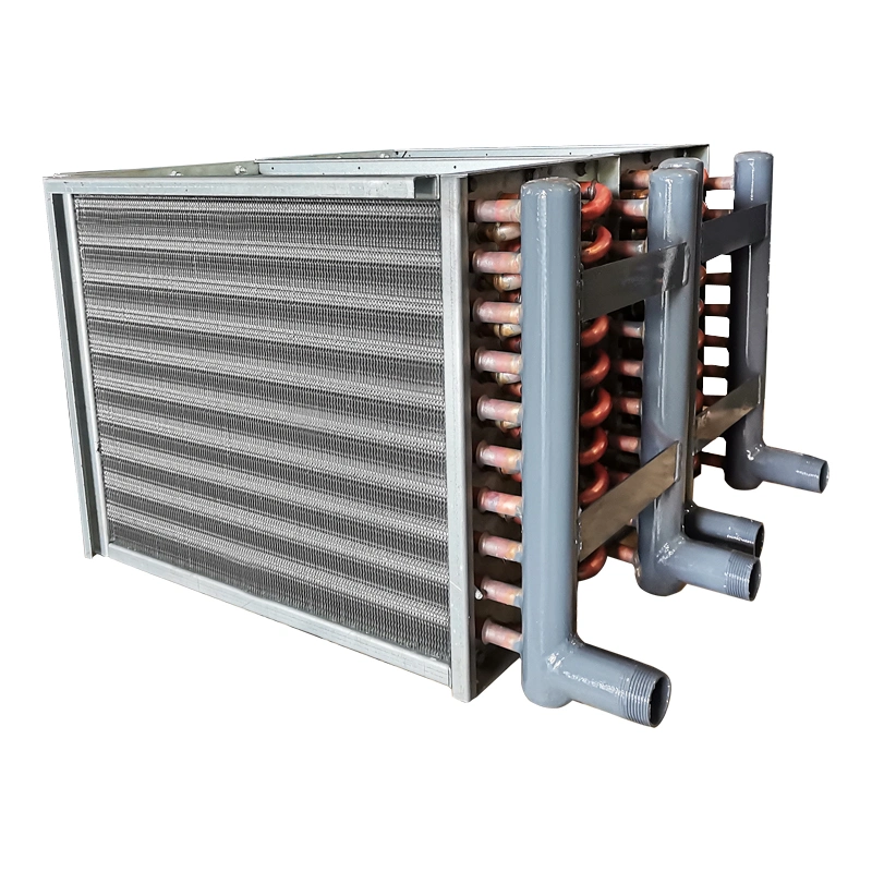 Original Factory High quality/High cost performance  Customized Humidity Control Air Water Cooler/Cooled Copper Tube Extruded Fin/Finned Type Heat Exchanger for Fresh Produce