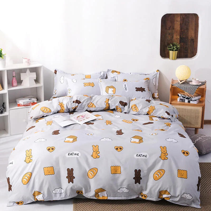 90 gramos diseño impreso dispersar Imprimir tejido textil hogar ropa de cama de sábana/Set/Conjunto de Funda nórdica