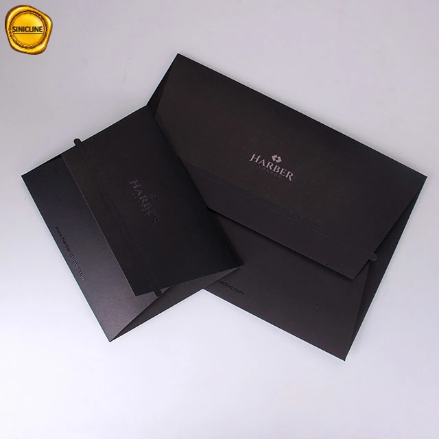 Sinicline Balck on Black Adhesive Tamper Proof Black Box Packaging