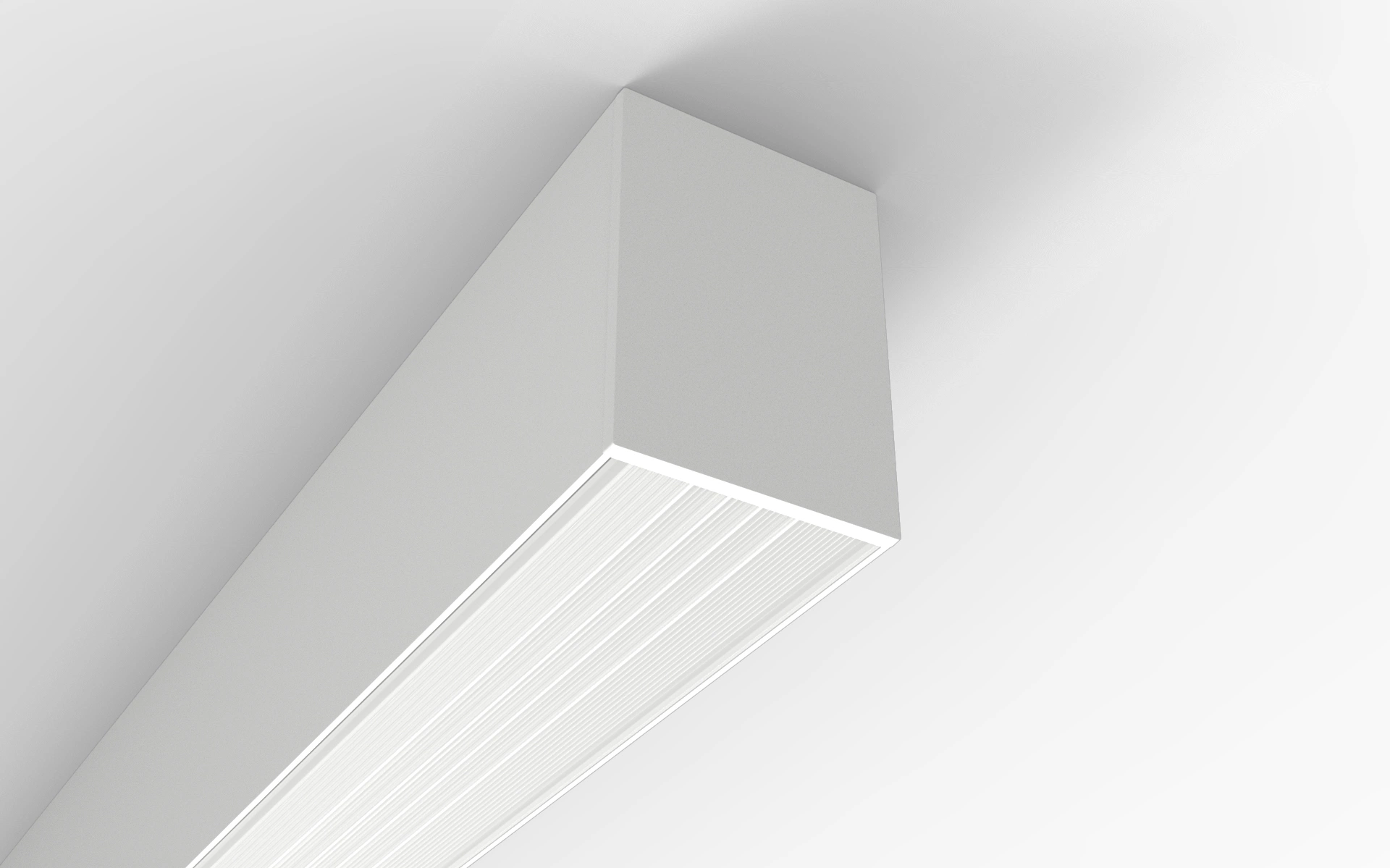 De aluminio de alta calidad 20W LED 40W luz lineal oficina moderna decoración de la casa Agua provocó el armazón lineal de 1,8 m de la luz de 1.2m