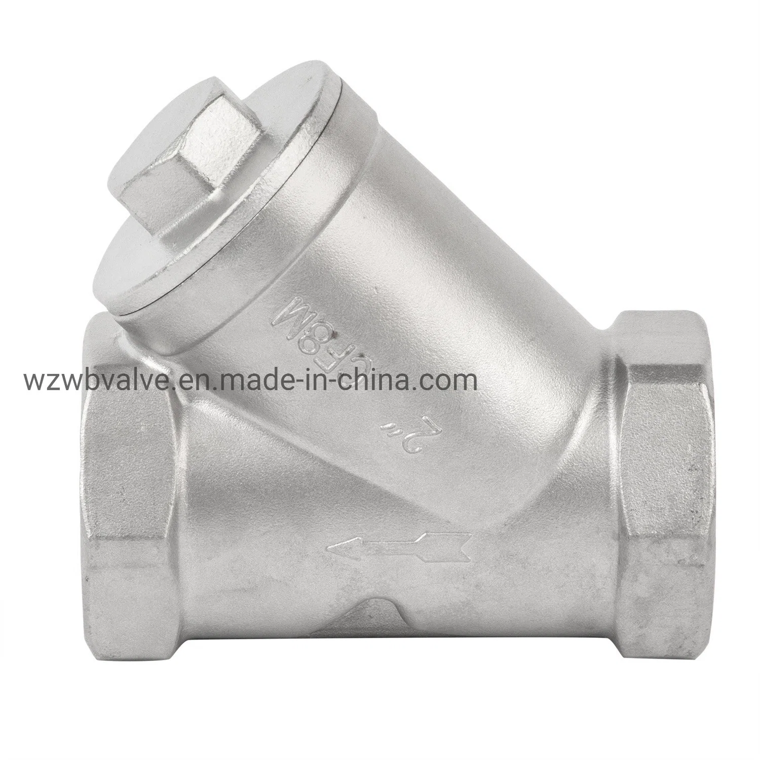 Stainless Steel Threaded Y Strainer