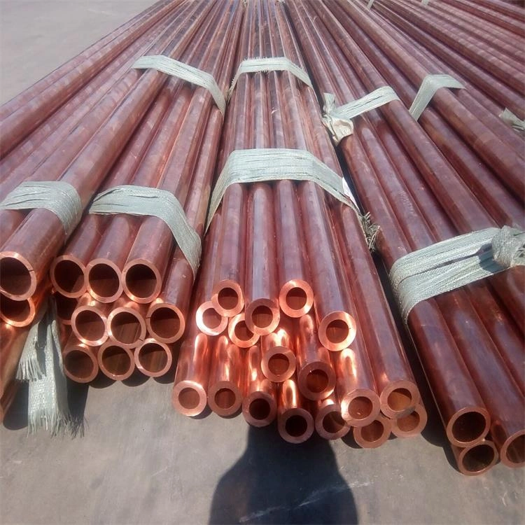 ASTM B587 C4430 C38500 Straight 99.9% Pure Copper Heat Tube Soft Brass Round Square Copper Pipe for Air Conditioner