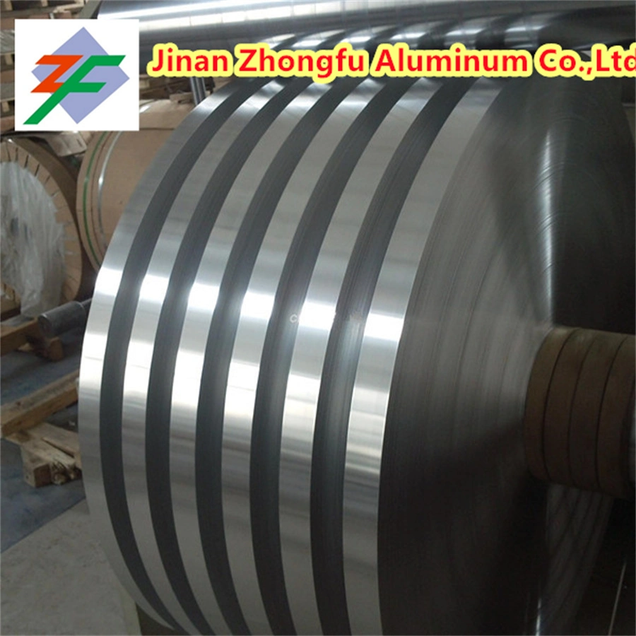 Heißer Verkauf Aluminium Coil Strips Runde Kante Aluminium Streifen / Band für Trockentransformator 5754 H36/H38 Aluminiumstreifen FPR Reißverschluss Schnalle 8011/1060/1145