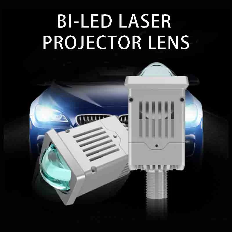 2023 Neueste H4 Laserlicht leichteste Bi-LED Echtlaser-Scheinwerfer Projektor 2,0 1,8 Zoll LED-Scheinwerfer P9 12V