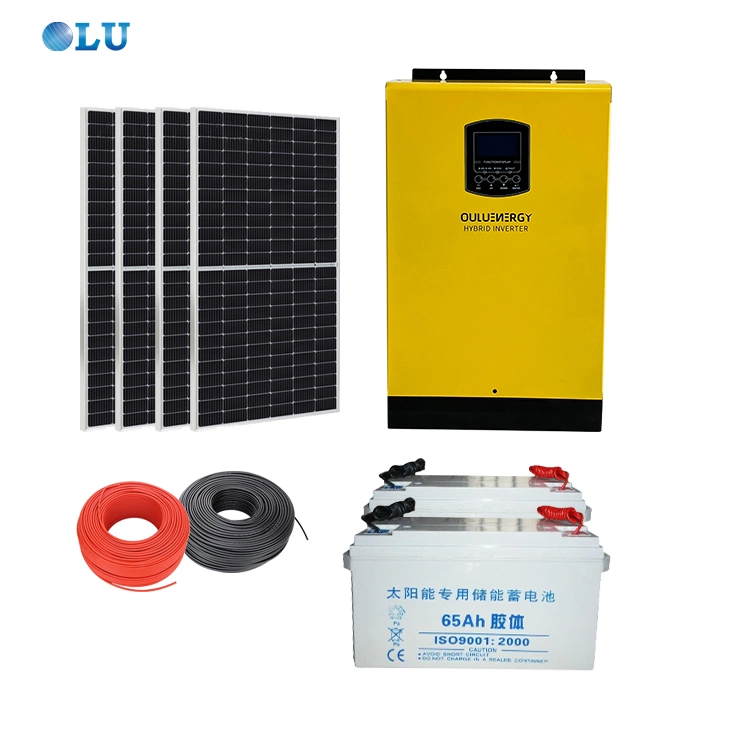 5kw Energy Solar Power System with Lithium Battery