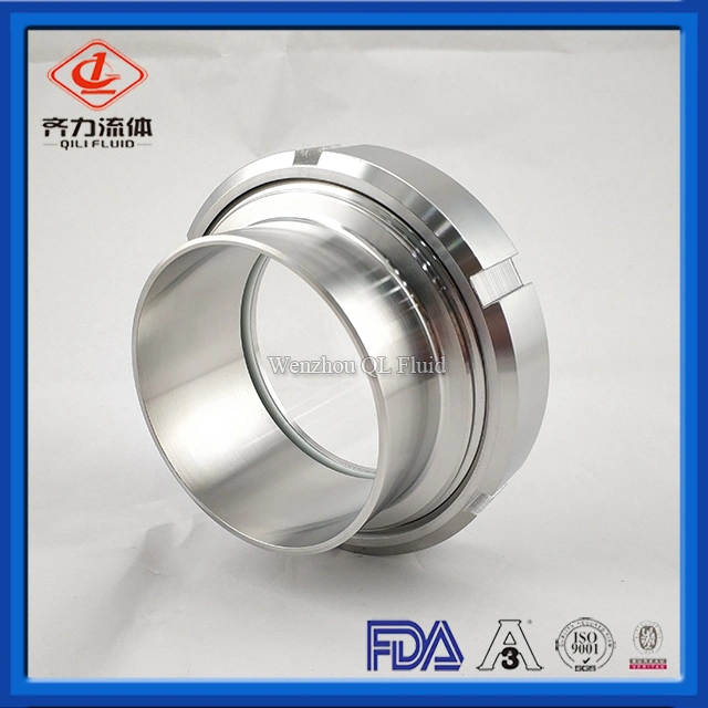 Sanitary Stainless Steel Union Type Round Weld Tank Sight Glass