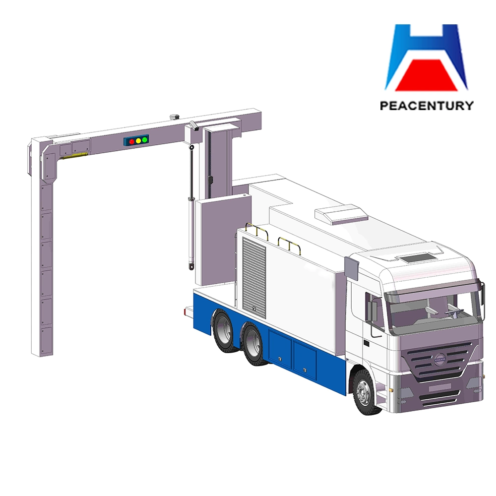 Mobile Type Truck Security Inspection X-ray Vehicle Scanner