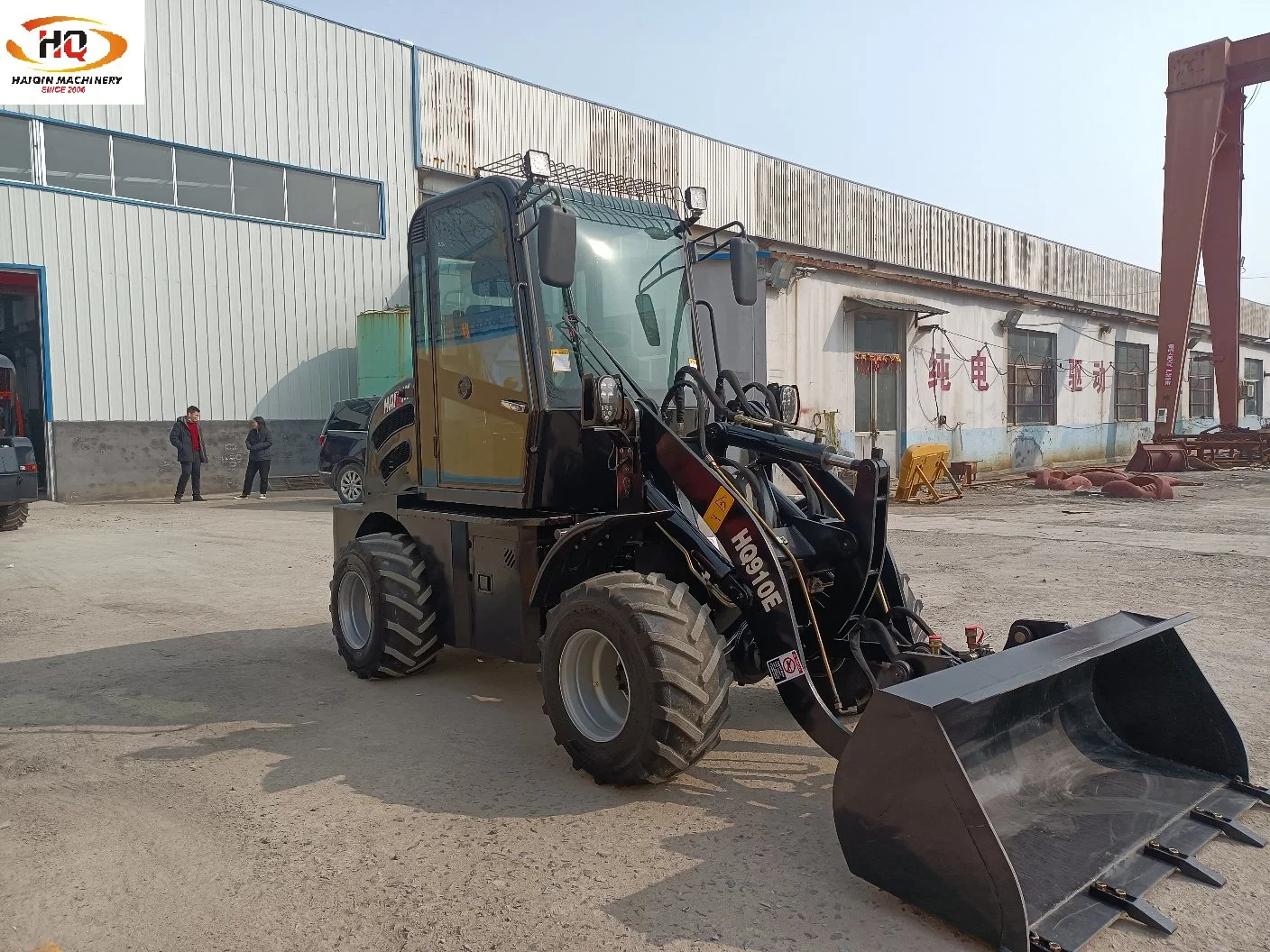 1.0ton Small Electric Shovel Loader (HQ910E) with CE Approvel