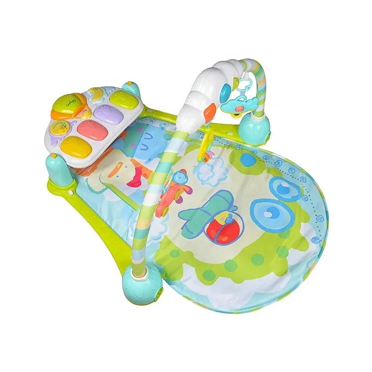 Aceitável OEM Kid brinquedos de plástico atividade programável Ginásio bebé brincar Mat com música