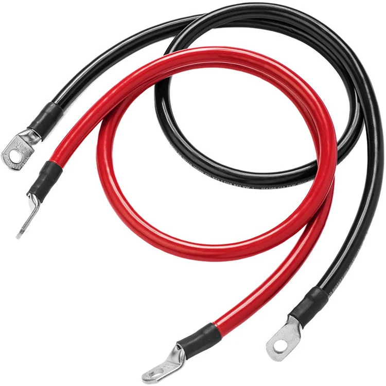 AWG Battery Cable 4 Gauge Wire Harness Set for Marine