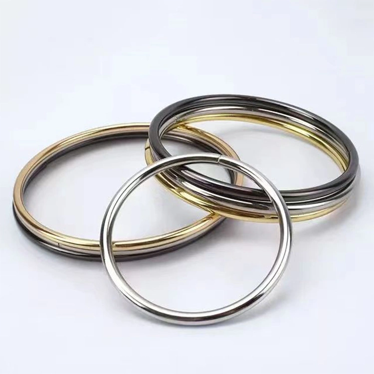 Women's Handbag Accessories Metal Large Circle Ring Buckle