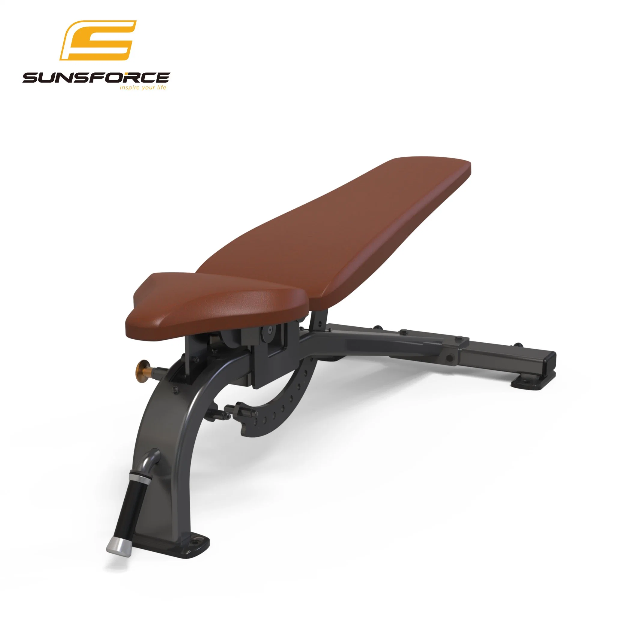 Exercise Trainer Commercial Fitness Press Workout Equipments Multi-Adjustable Bench