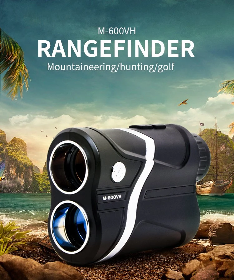 Telemetro Golf Laser Rangefinder Flag-Lock distancia láser altura ángulo velocidad Buscador de rangos para la caza de carga USB