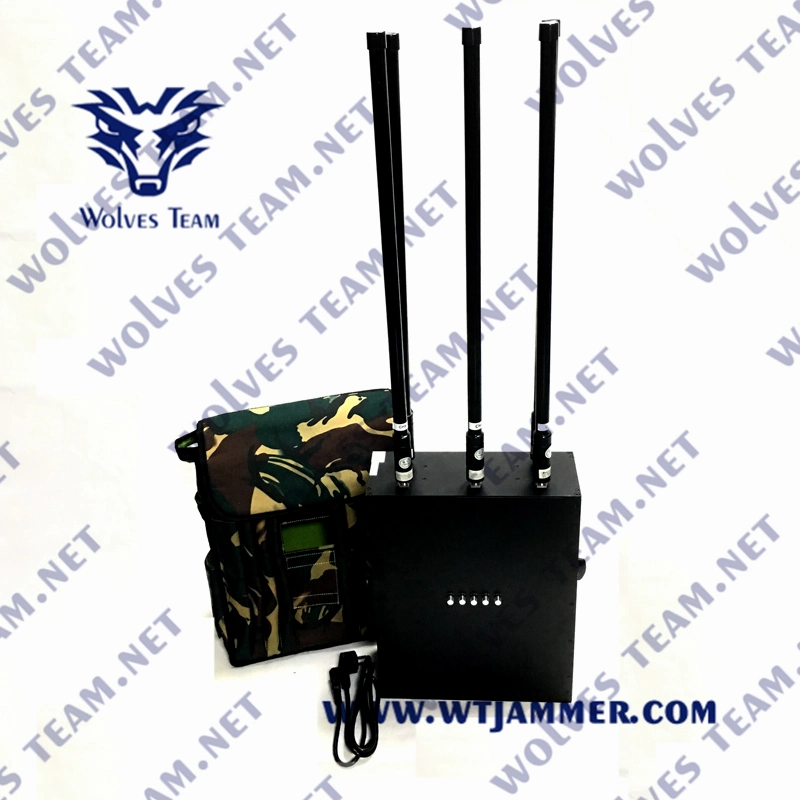 Backpack Jamming Range 100m 3G 4G 5g GSM GPS WiFi Mobile Phone Jammer