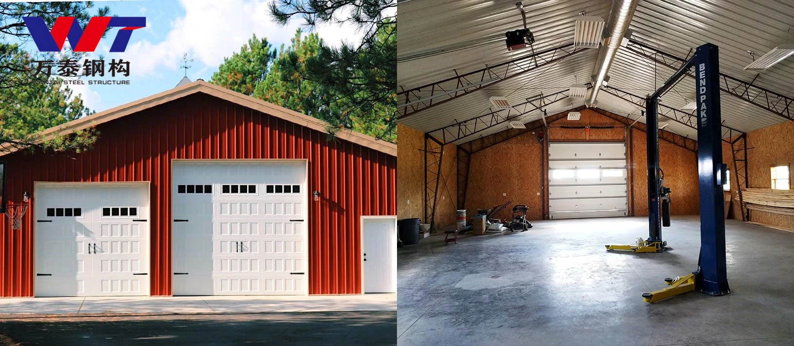 Workshop Metal Building, Garage Kit Steel Buildings, Metal Building Garages