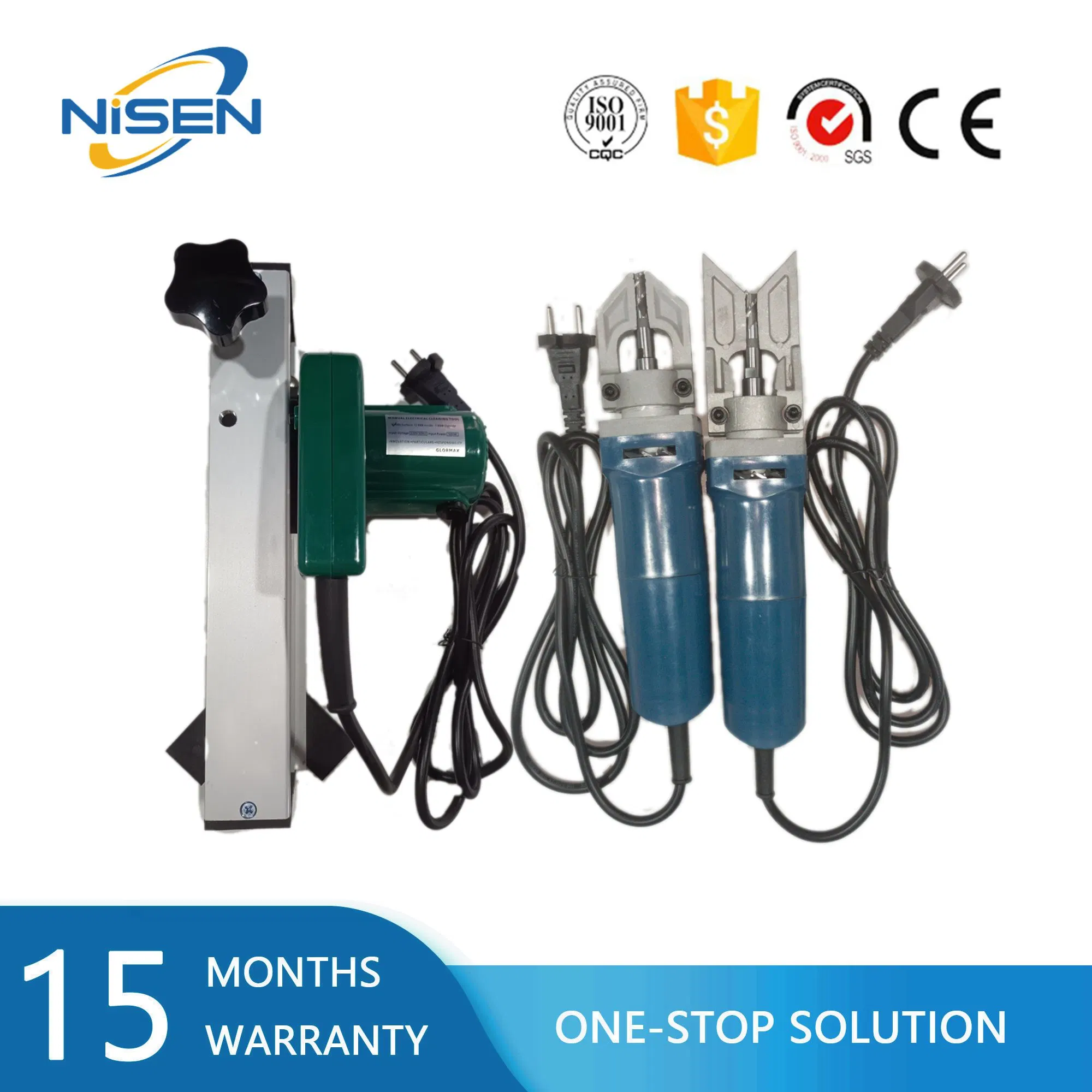 Nisen GE-01 UPVC نافذة صنع آلة ركن المحمولة أدوات التنظيف الأدوات اليدوية المحمولة البلاستيكية