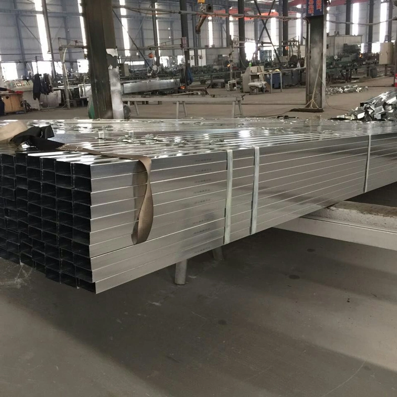 Galvanizado previamente la sección hueca con 25*75 mm.