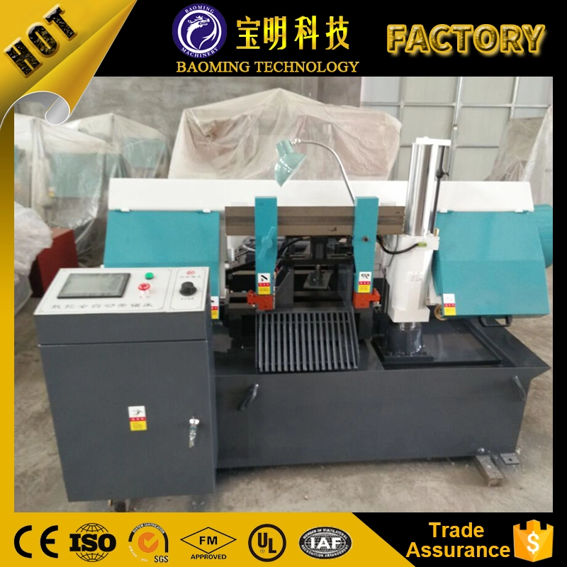 High Precision CNC Automatic Cutter Metal Steel Cutting Band Saw