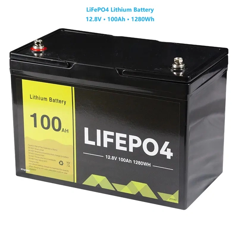 100ah/150ah/200ah capacity RV/Trailer lithium lifepo4 12v 100ah battery for marine