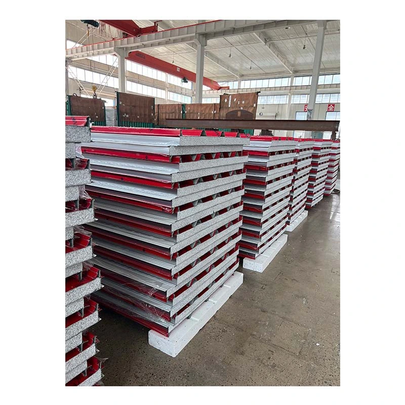 Factory Price Fireproof Structural Insulated Wall/Roof Polystyrene EPS Sandwich Panel for Prefab House/Factory/Warehouse