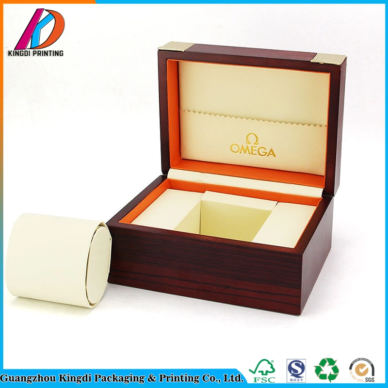 Luxury Rosewood Glossy Watch Packaging Wooden Gift Box