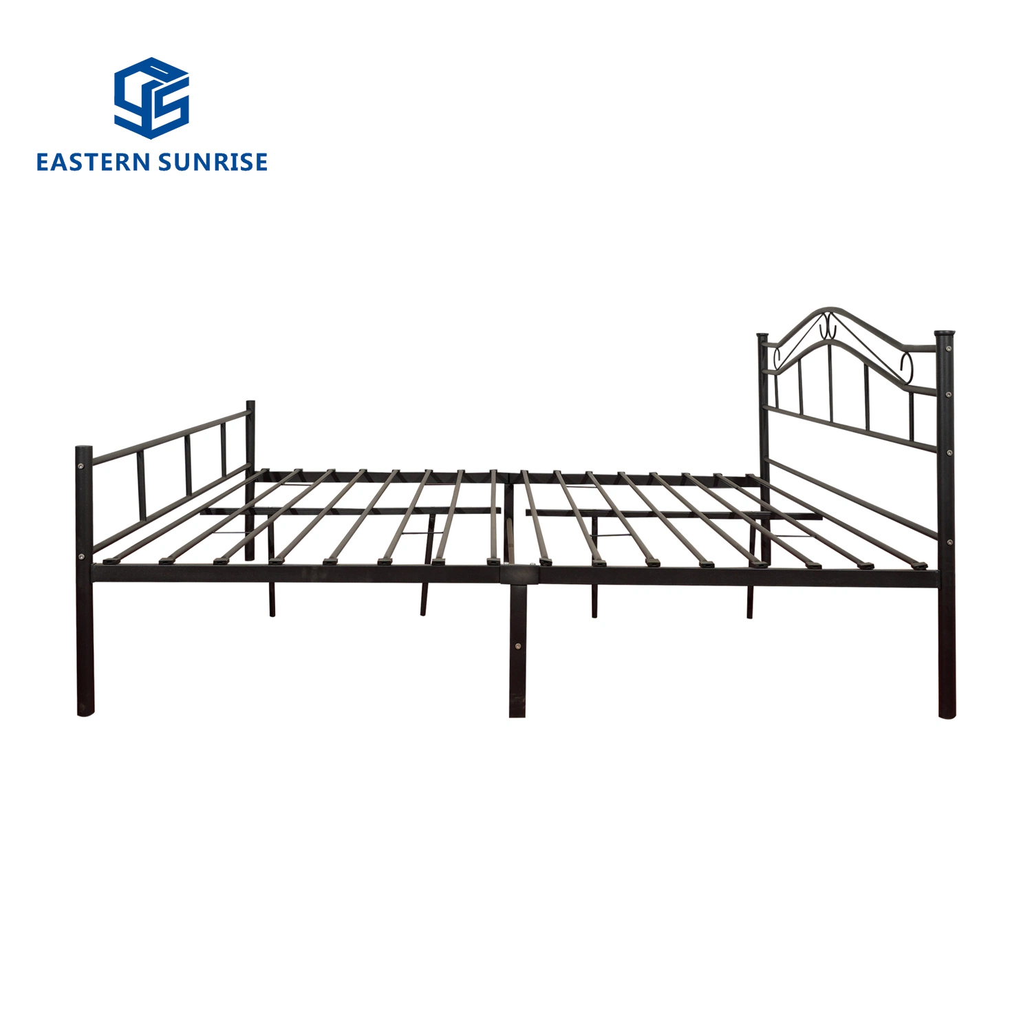 Dormitorio Muebles de acero simple Twin Size Metal Bed Frame Hierro Cama