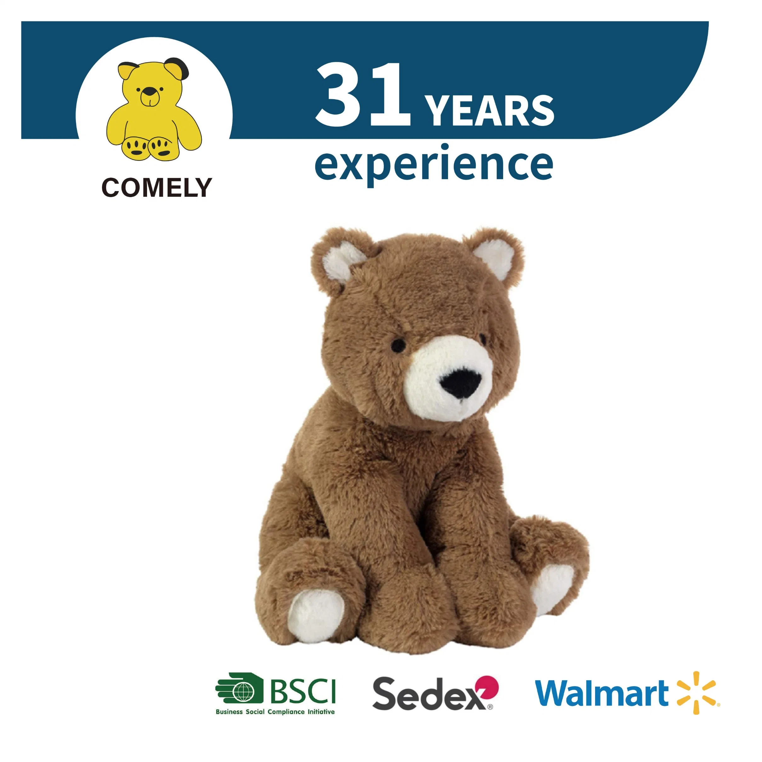 Große Größe Plüsch Valentine Bear Teddy Bear Stofftiere Weich Spielzeug für Kinder Baby Spielzeug Maskottchen Fabrik direkt BSCI Sedex ISO9001