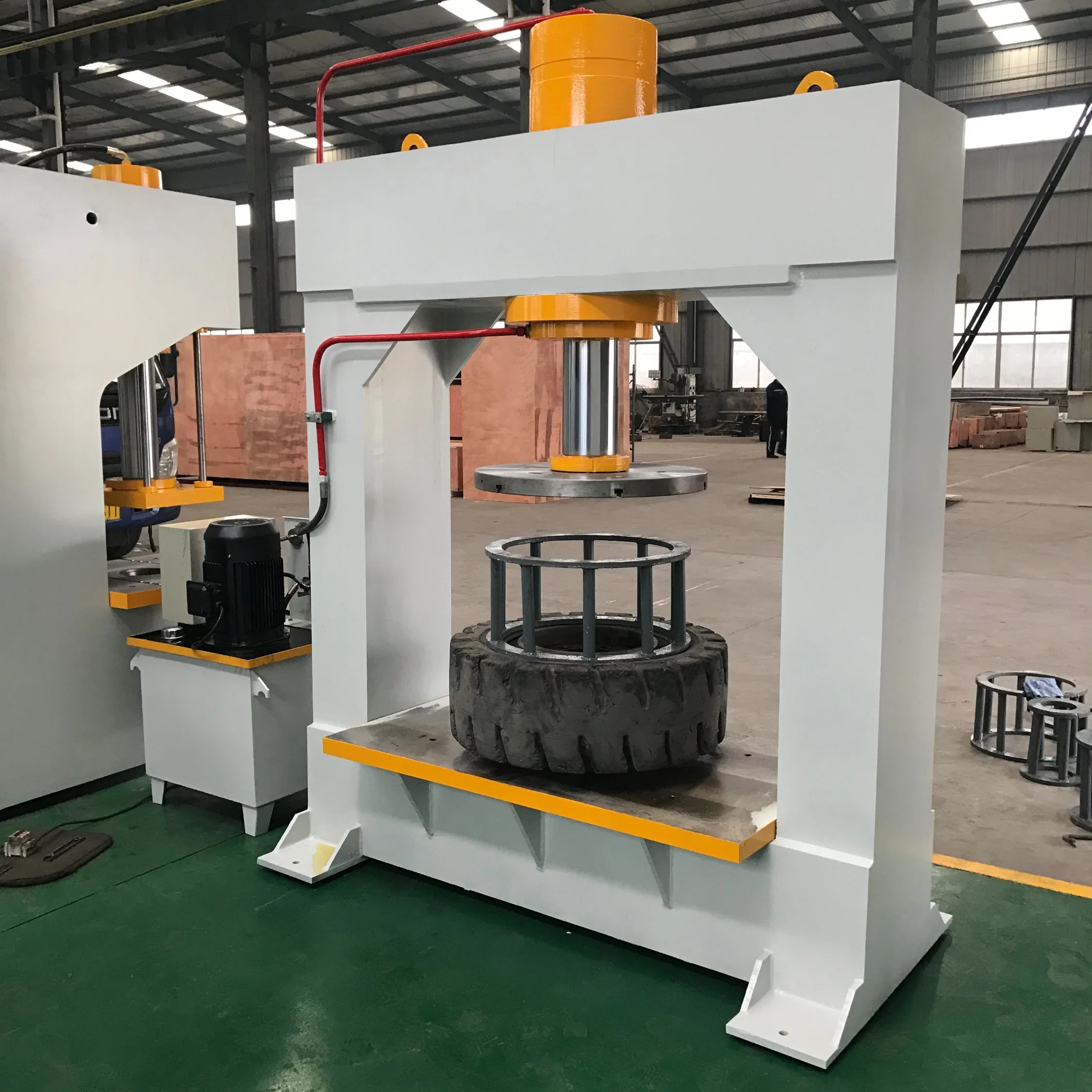 Tyre Press Machine & Solid Tire Press Machine & Forklift Tire Press Machine & Hydraulic Press