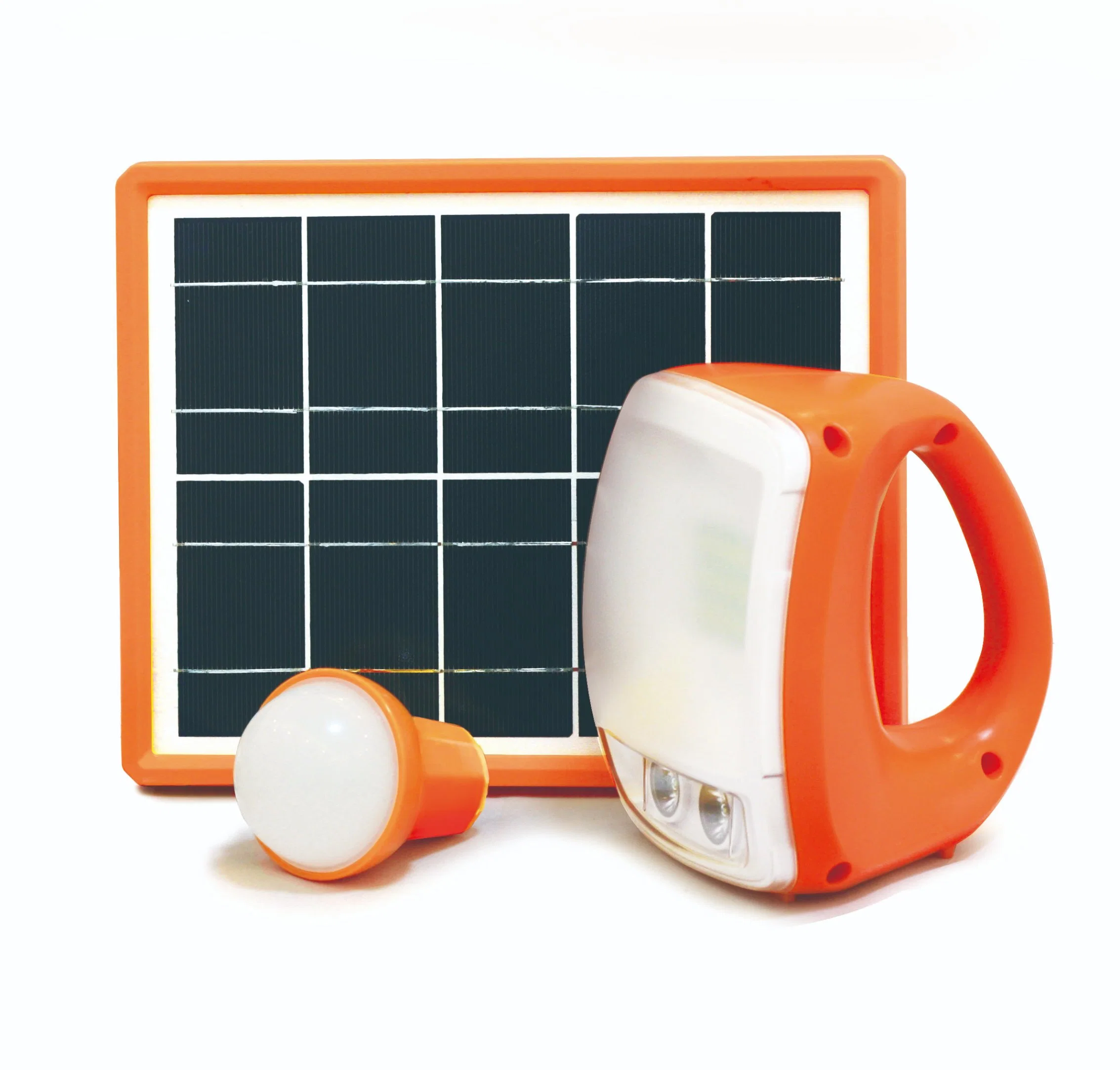 2023 New Design Portable LED Solar Reading Light with Solar Panel and USB Mobile Phone Chargers