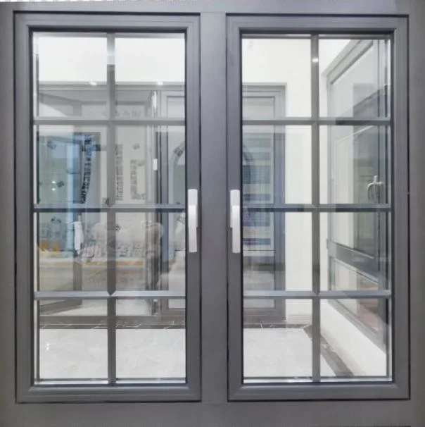 House Insulation Windows Modern Design Double Glazed High Impact Casement Aluminum Windows