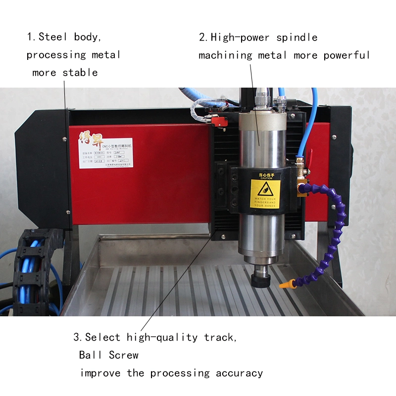 3040 Mini Desktop CNC Router Small Automatic Metal Wood Engraving Machine