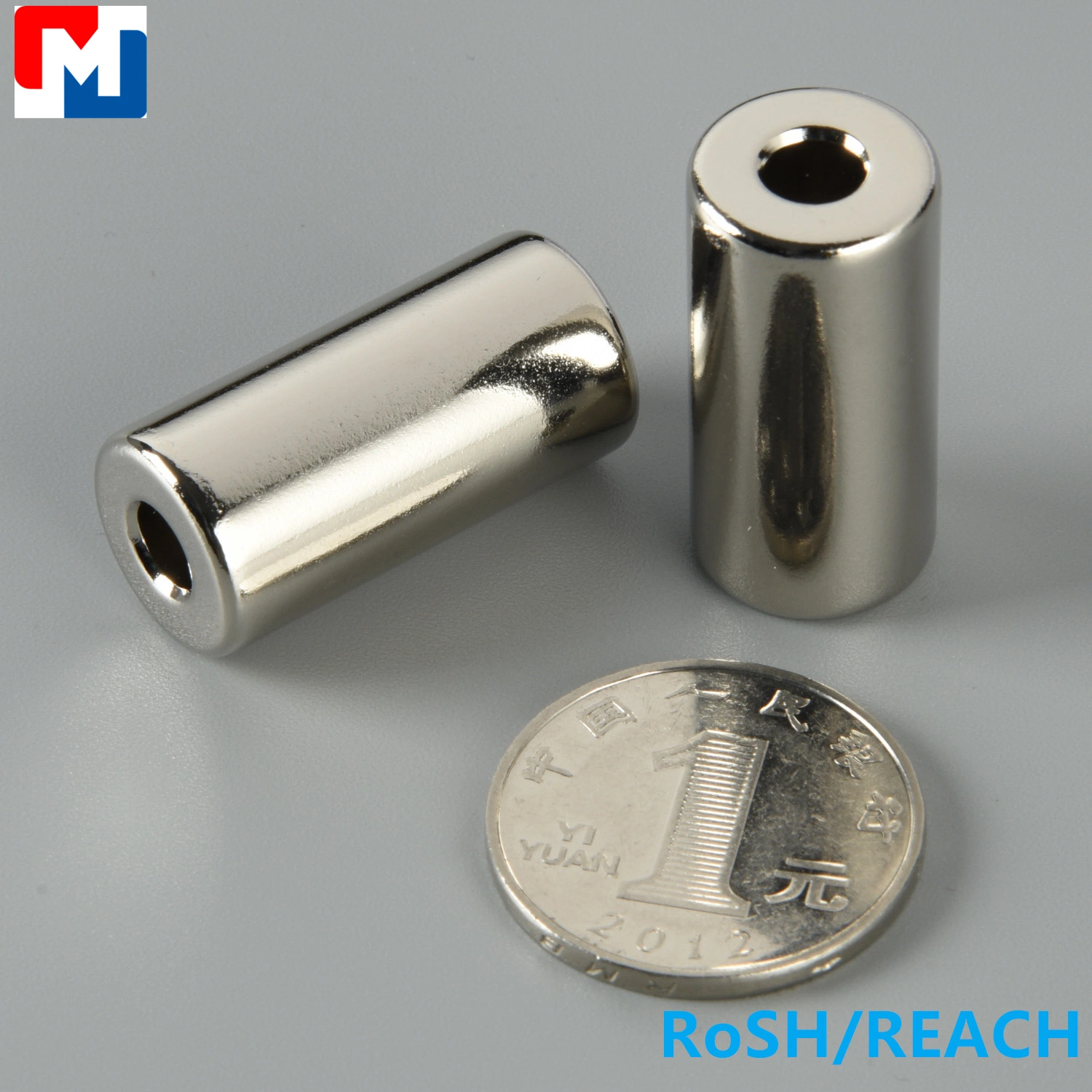 NdFeB Wholesale/Supplier Strong Magnet Sintered N35 Rare Earth Permanent Cylinder Neodymium Magnet