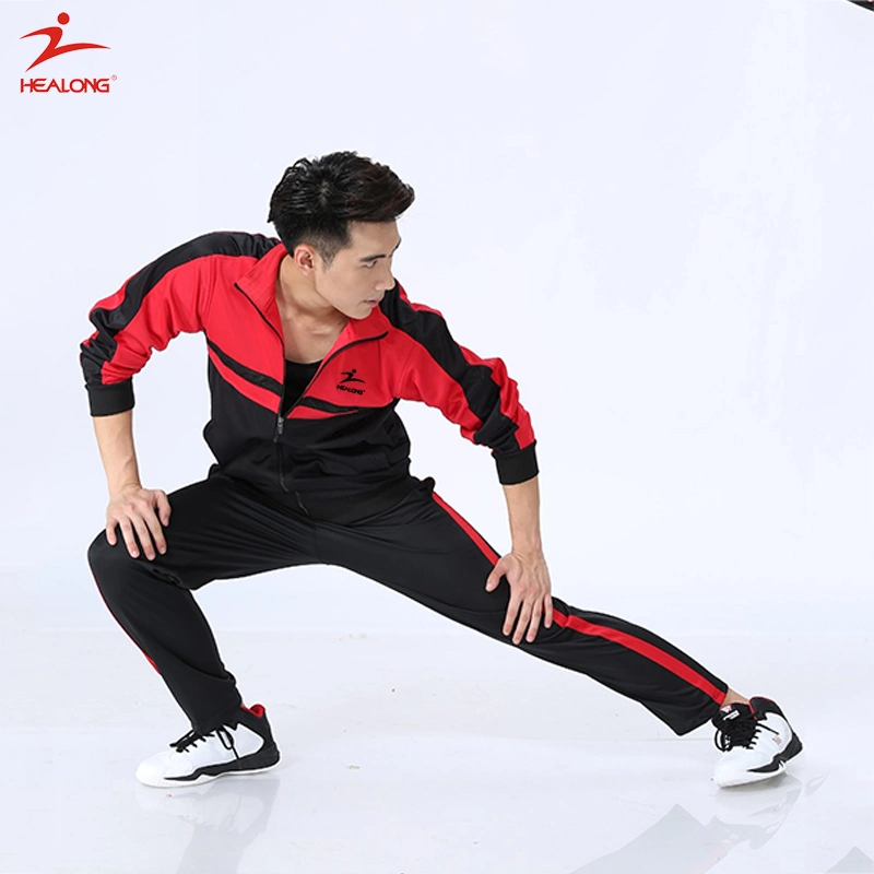 Healong Personalized Sportswear Sublimation Printing Tracksuit for Sale