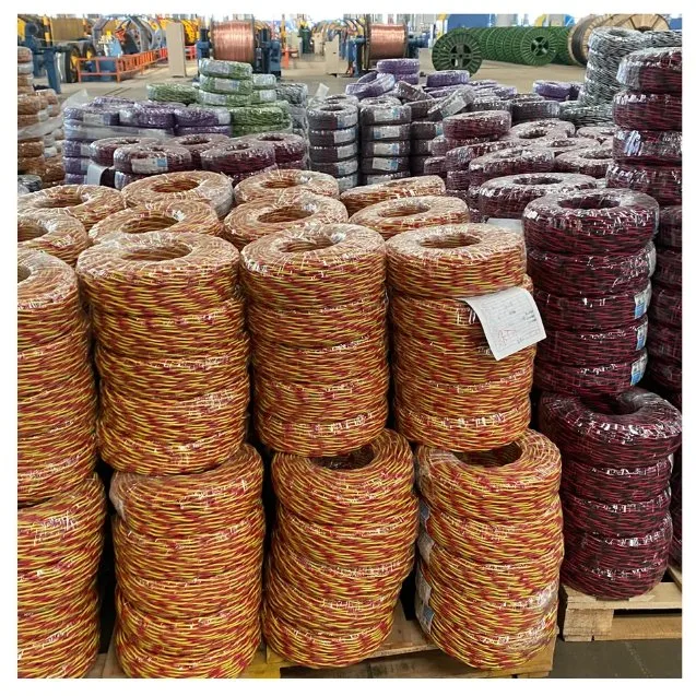2.5mm 4mm 6mm Cable Wire Solid Stranded Electrical House Wiring Copper Wire Roll Electric Cable