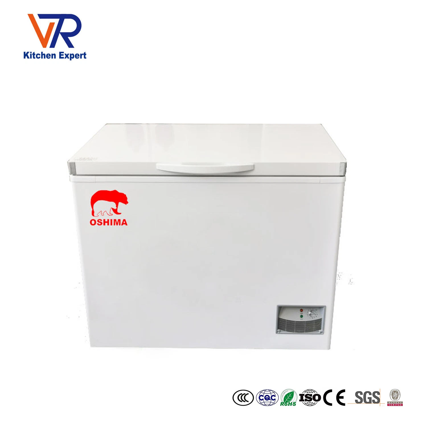 Qingdao Victory Refrigeration&Freezer Kitchen Equipment Commercial Horizontal Refrigerator National Fridge Chest Freezer