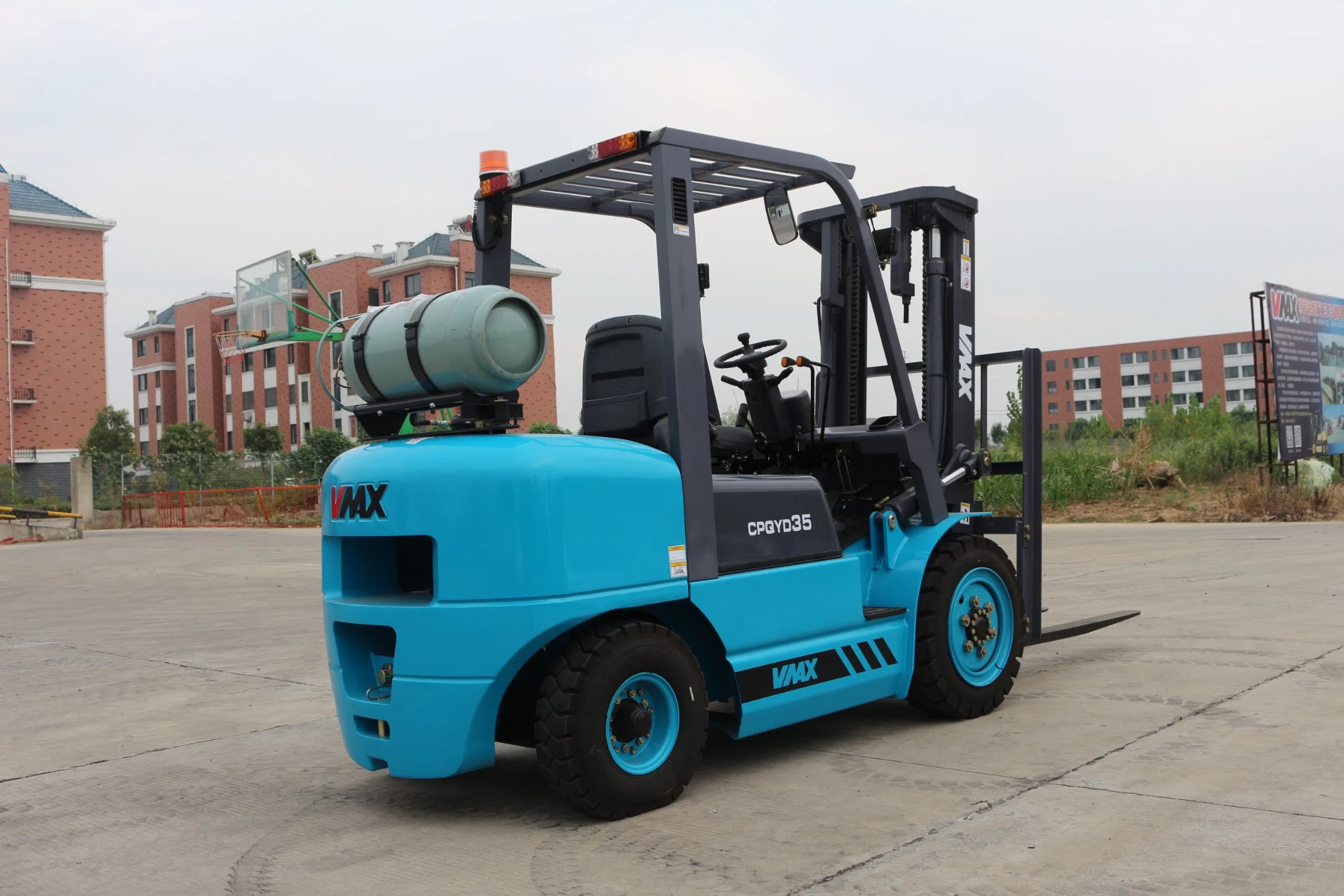 Nuevo accesorio de fábrica máquina de elevación opcional 3,0 Ton 3,5 Ton 4 gasolina LPG Forklift