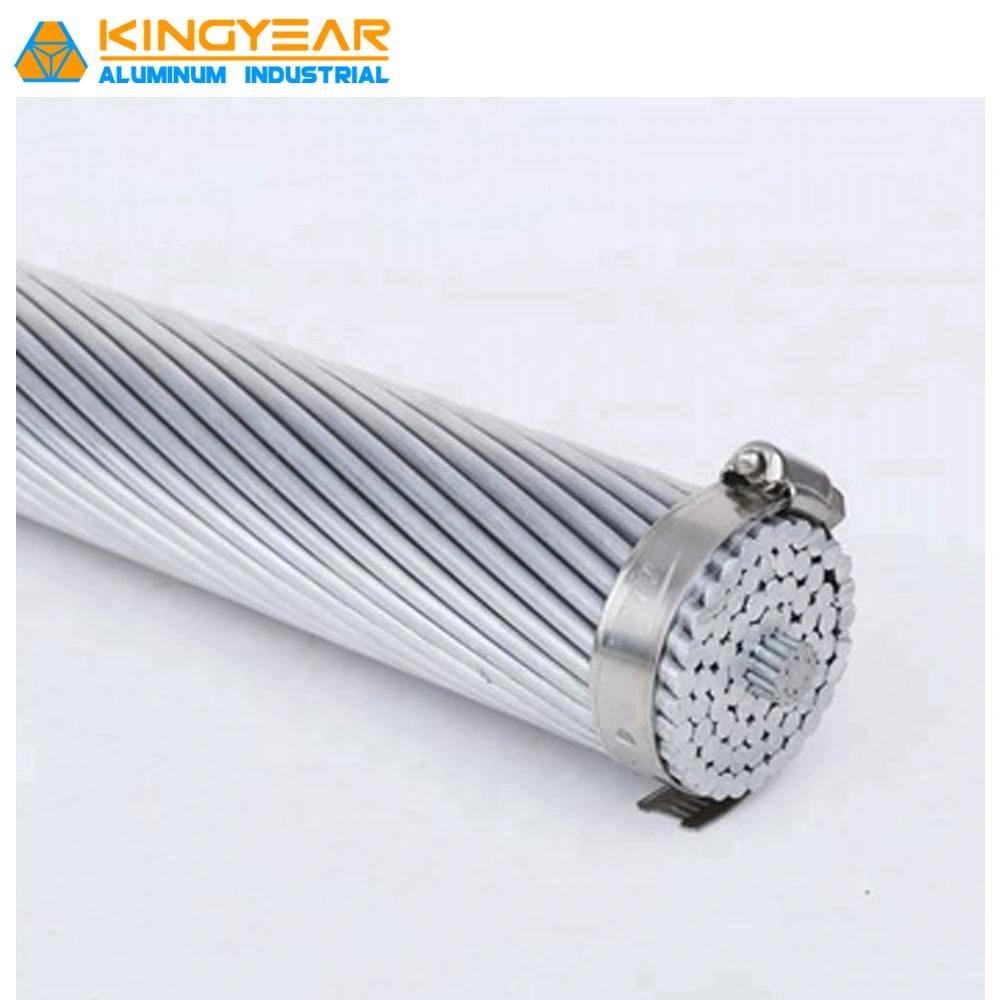 Galvanized Steel Core Aluminum Hda/ACSR Conductor 100mm2 Dog Hare Hyena BS 215