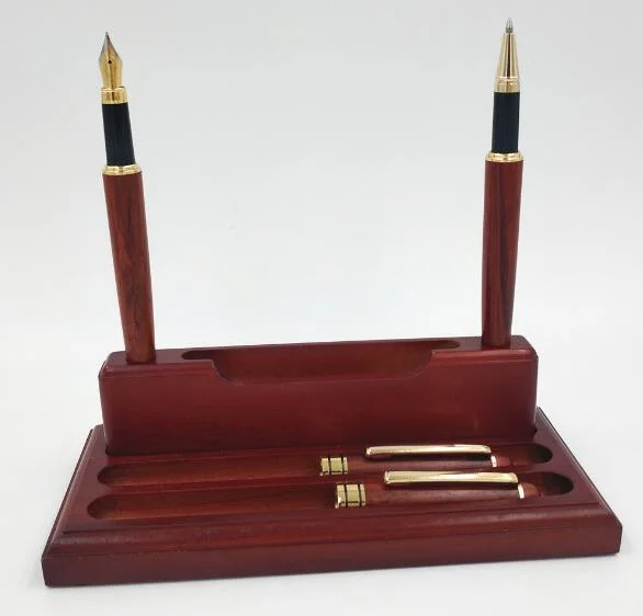 Retailing Maple Rosewood Bamboo Wooden Pens with Gift Box