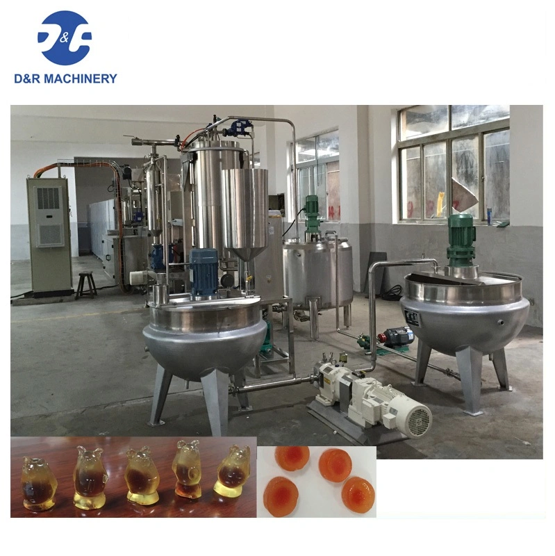 Confectionery Machinery Candy Depositing Line, Jelly Candy Machine