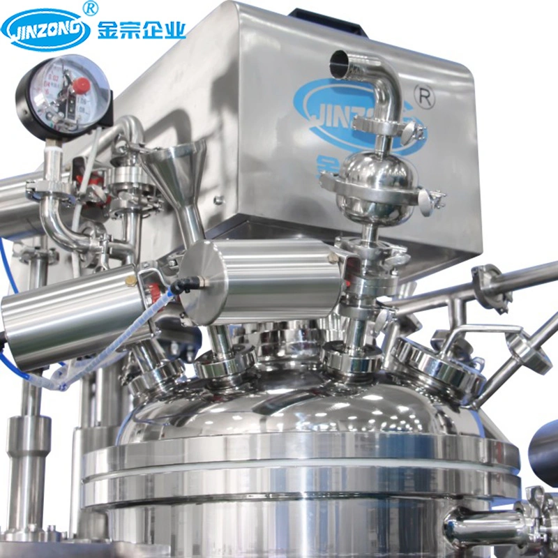 Hydraulic Homogenizer Vacuum Emulsifying Electric Heating Machine 5L 10L 20L 50L 100L 200L