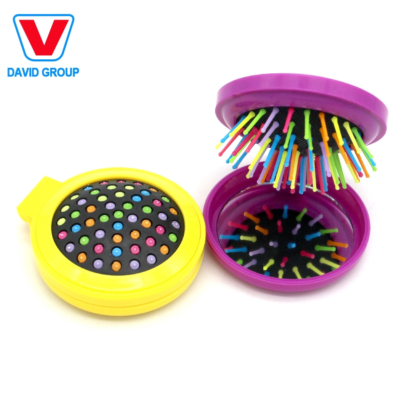 Factory Customize Logo Hair Brush Air Cushion Detangling Massage ABS Hair Brush