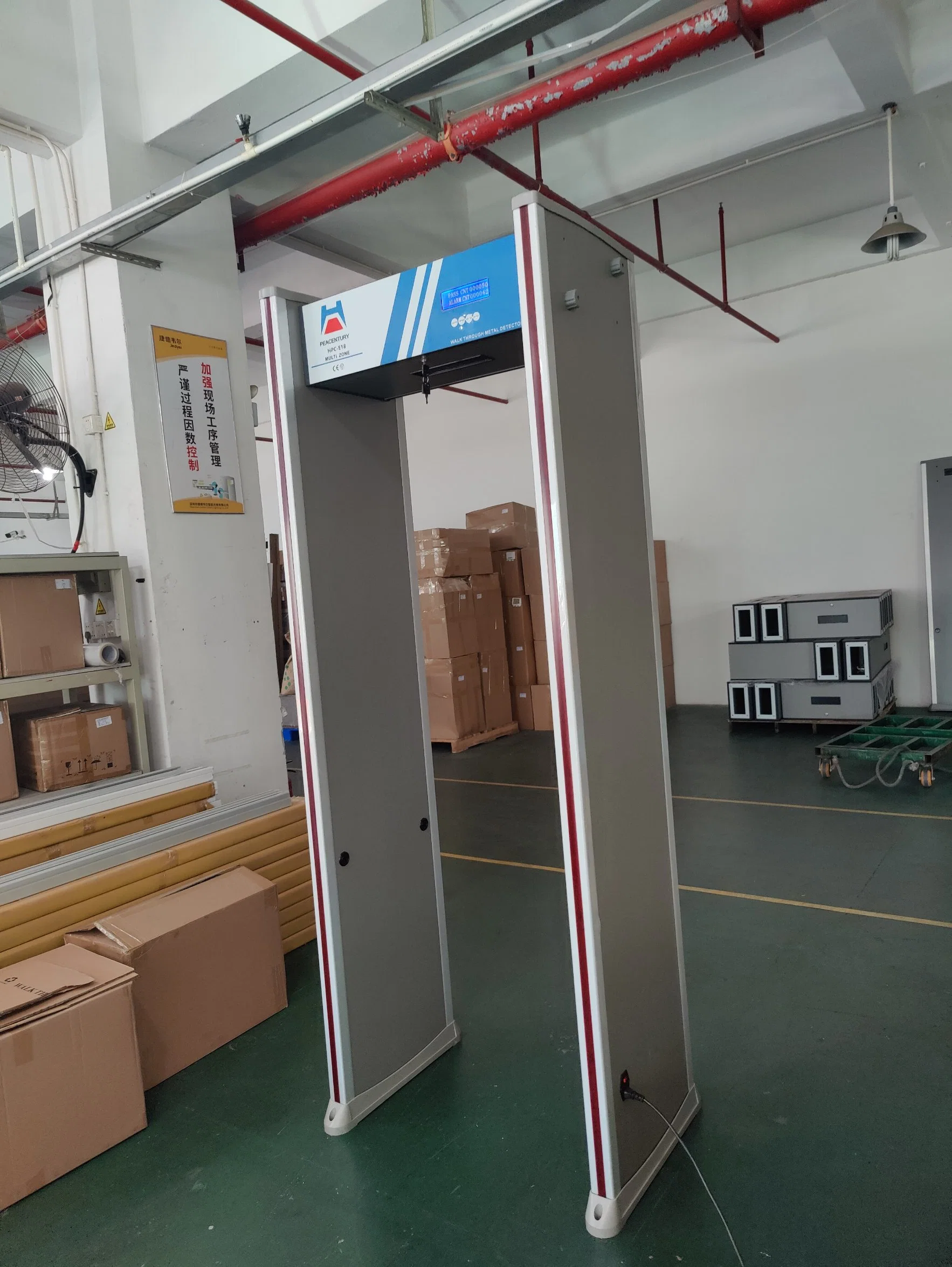 6 Zones Archway Metal Detectors for Hotel Airport Use