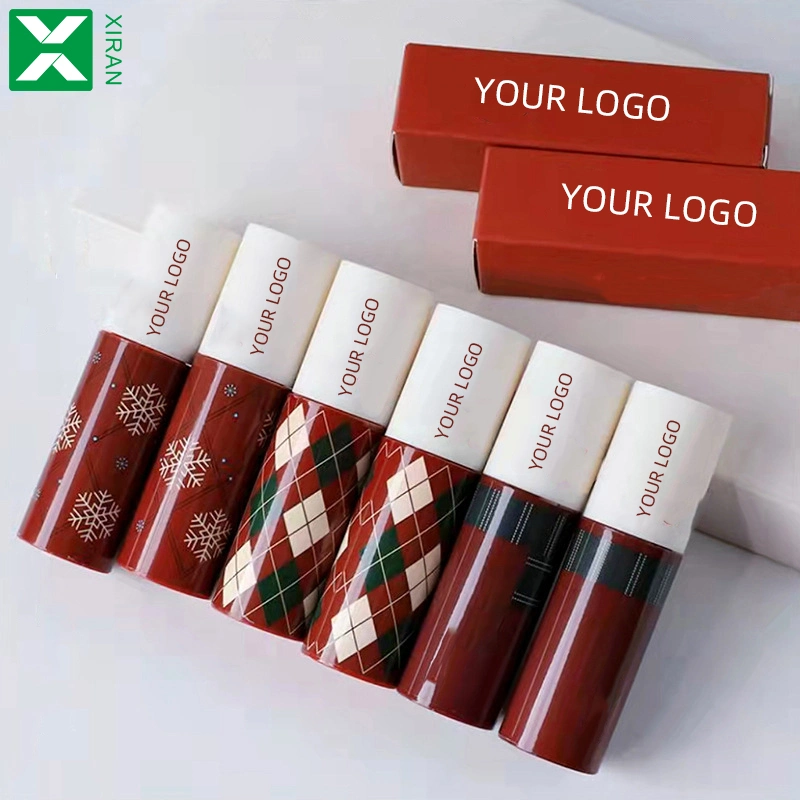 Christmas Winter Lipstick Set with Gingerbread Man Matte Lipstick Private Label