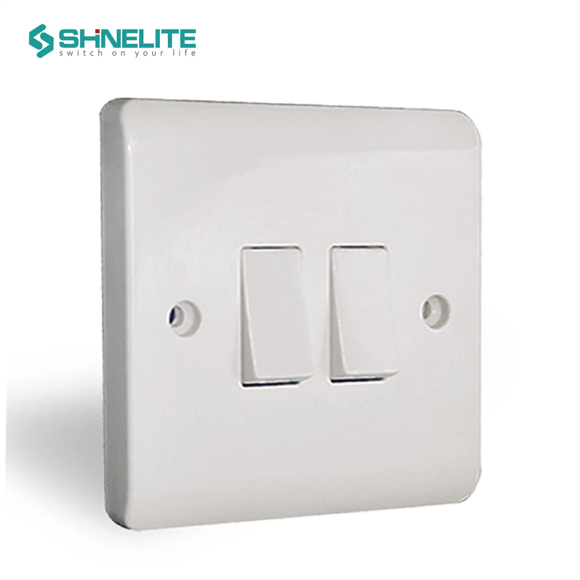 Vendedor caliente baquelita BS Interruptor de pared Socket M K toma de contacto