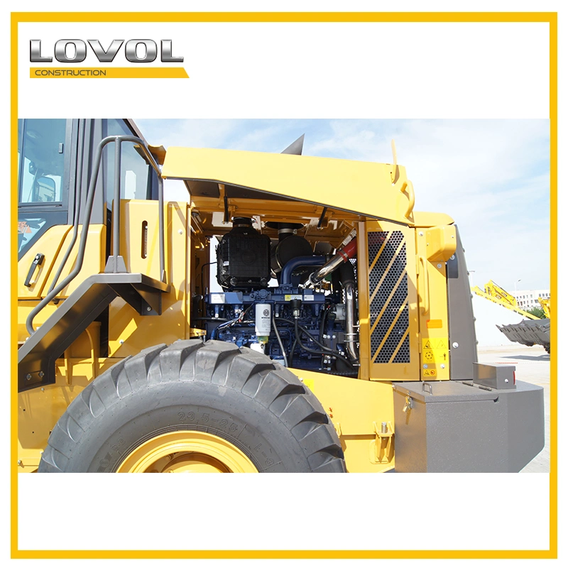 5 Ton 3 Ton Wheel Loader Construction Machinery with Transmission Front Loader on Sale Now