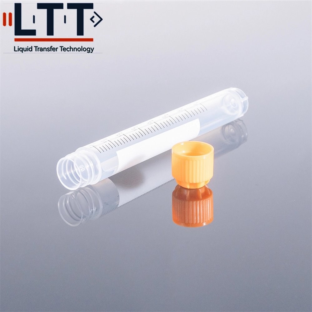 Laboratory Use with -190 Freezing Storage Liquid Nitrogen Tank Tube 10ml Cryopreservation Folder Other Accessories Centrifuge Tube