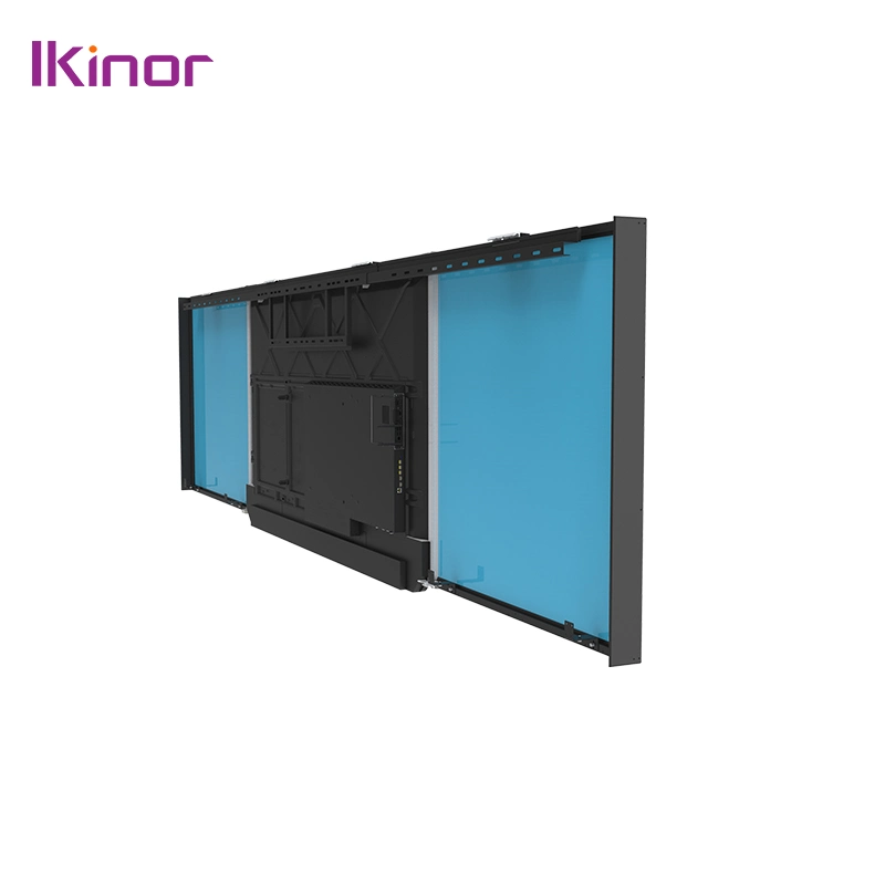 Ikinor 4K HD 75 85 pouces tactile capacitif de collage optique Double système Smart interactif Blackboard